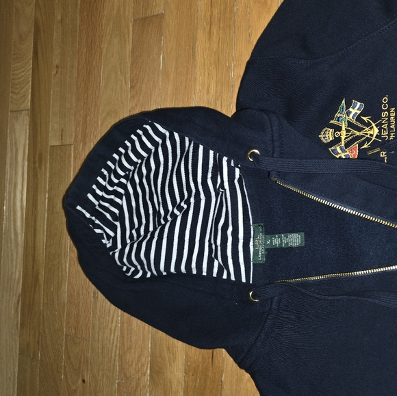 VINTAGE LRL RALPH LAUREN SIZEXL NAVY COLOR GOLD EMBLEMS EMBROIDERY PATCH NAVAL ! - Picture 11 of 11